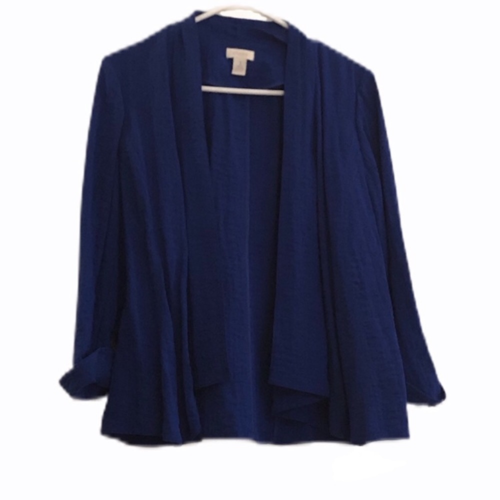 Chico’s Size 1 Blue Women’s Cardigan